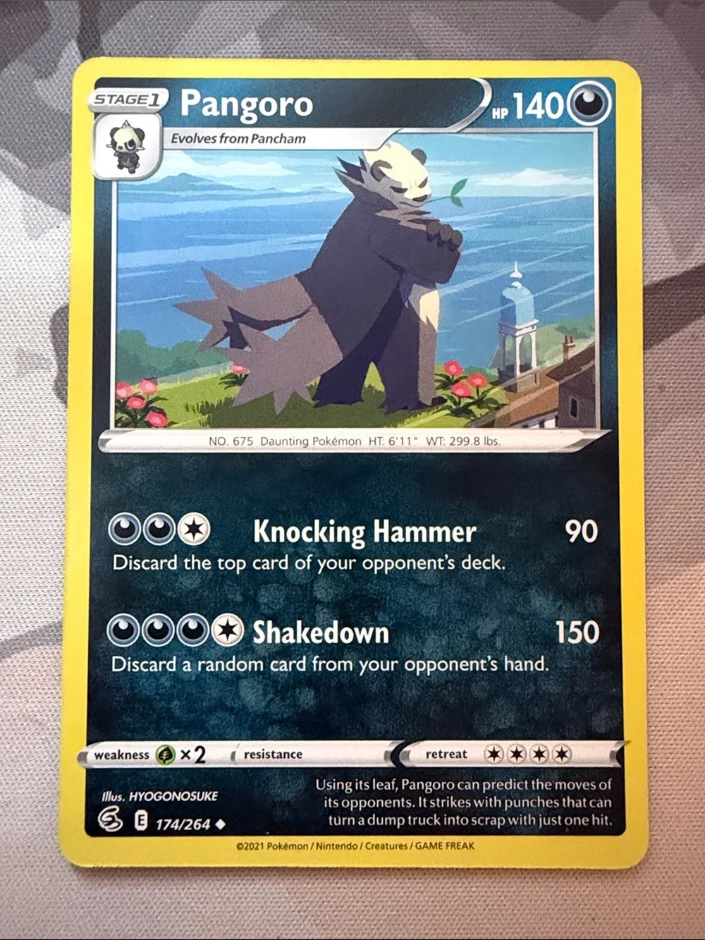 Pancham & Pangoro Evolution Lot | 6 Pokémon Cards | ✨5/$25✨